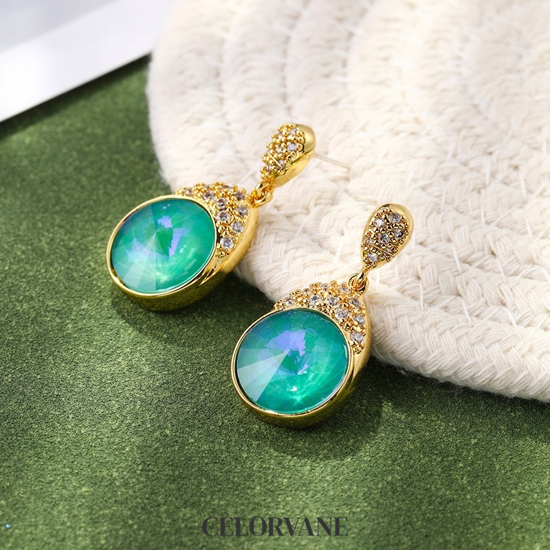 Liora Petal Teardrop Fringe Drop Earrings product image 3