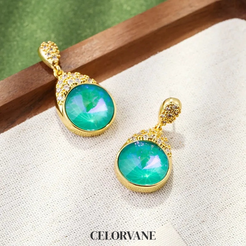 Liora Petal Teardrop Fringe Drop Earrings product image 7