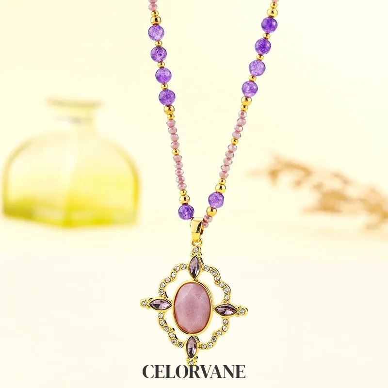 Lucienne Lustre Violet Pendant Necklace product image 6