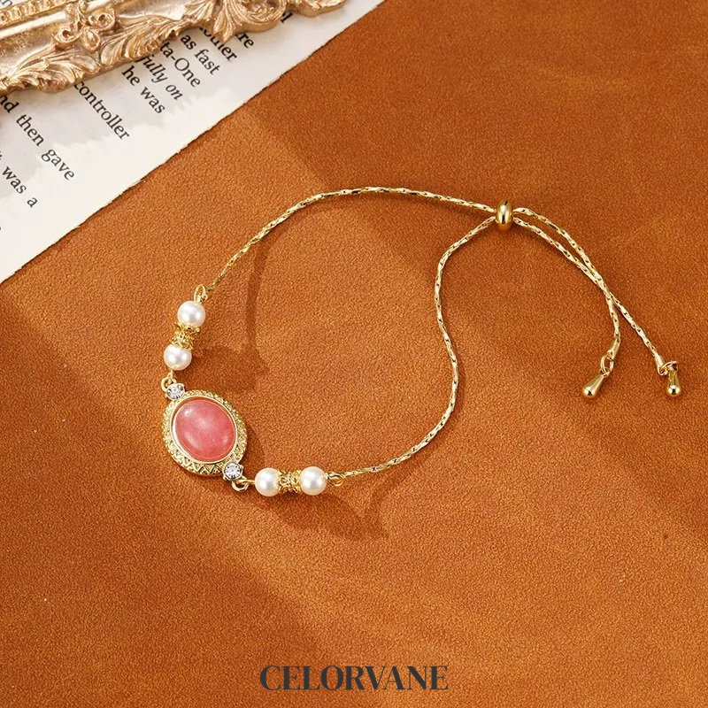Rosalie Lustre Pearl Chain Bracelet product image 1