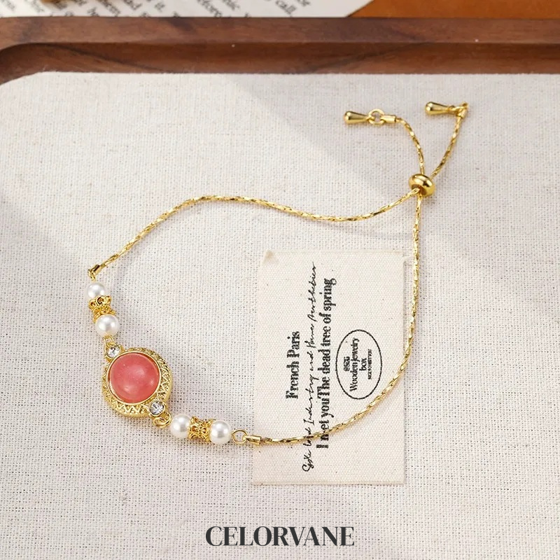 Rosalie Lustre Pearl Chain Bracelet product image 7