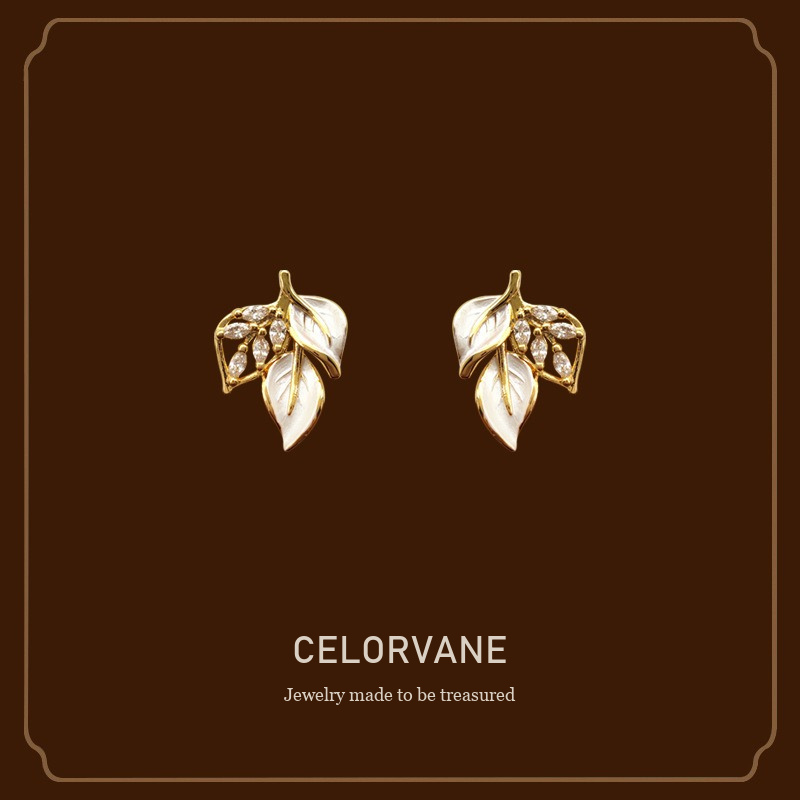 Seren Leaf Clip-On Earrings — Edition 93 Celorvane cover image