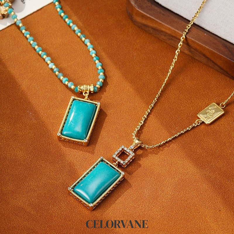 Aurelia Halo Geometric Pendant Necklace product image 2