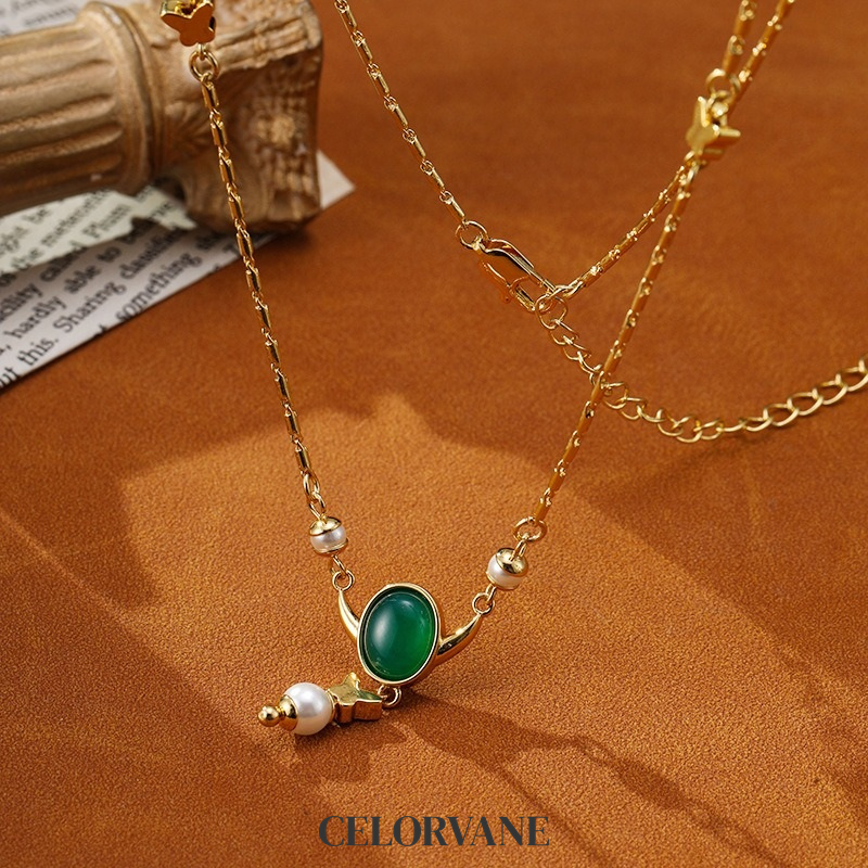 Valentina Reverie Pearl Butterfly Pendant Necklace product image 5