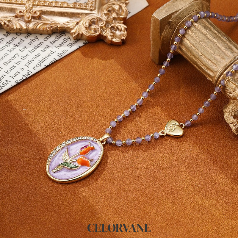 Sabine Nocturne Cat-Eye Pendant Necklace product image 2
