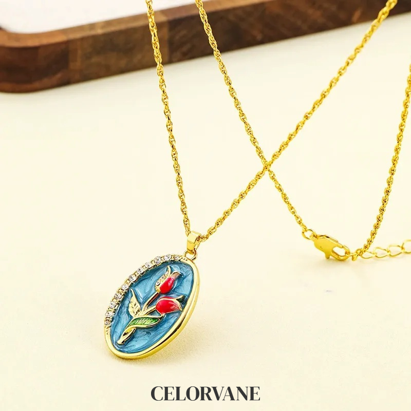 Sabine Nocturne Cat-Eye Pendant Necklace product image 8