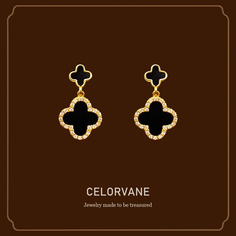 Amara Clover Clip-On Earrings Celorvane cover image