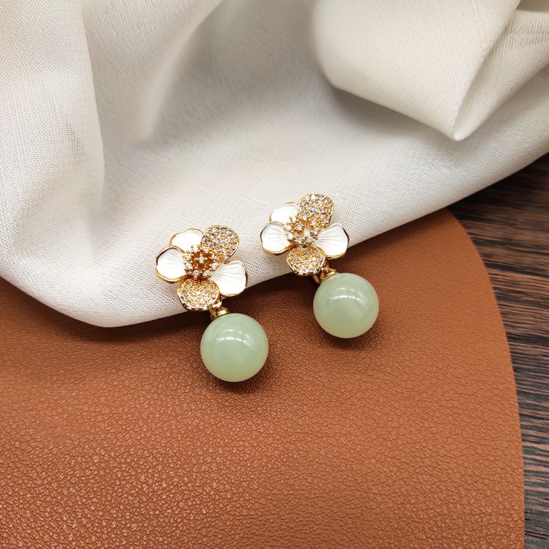 Celeste Floral Clip-On Earrings product image 2