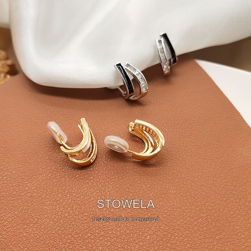 Seren Sculptural Clip-On Earrings — Edition 13 product image 3