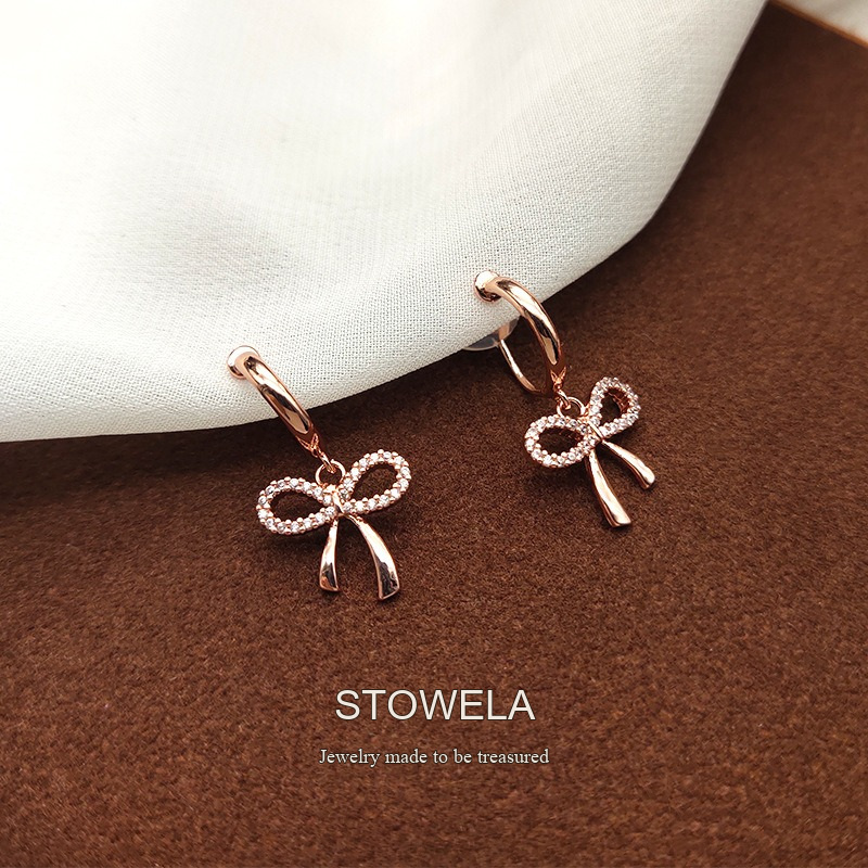 Aurelia Bow Butterfly Clip-On Earrings product image 3