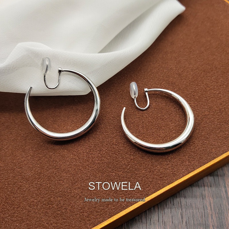 Seren Hoop Clip-On Earrings product image 3