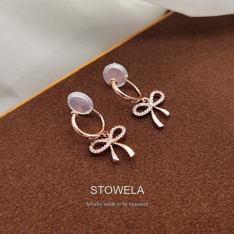 Aurelia Bow Butterfly Clip-On Earrings product image 4