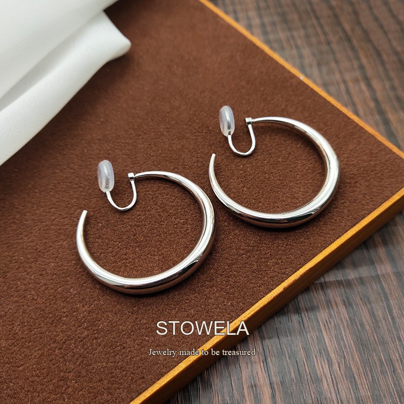 Seren Hoop Clip-On Earrings product image 5