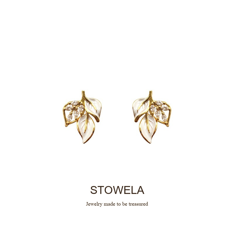 Seren Leaf Clip-On Earrings — Edition 93 product image 7