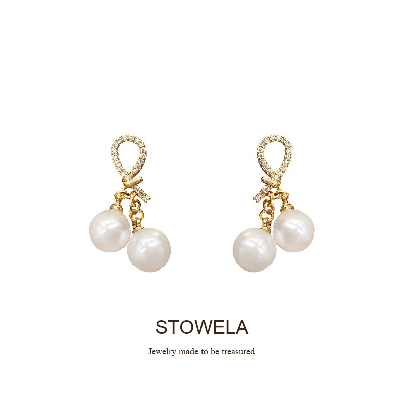 Vesper Pearl Clip-On Earrings product image 8