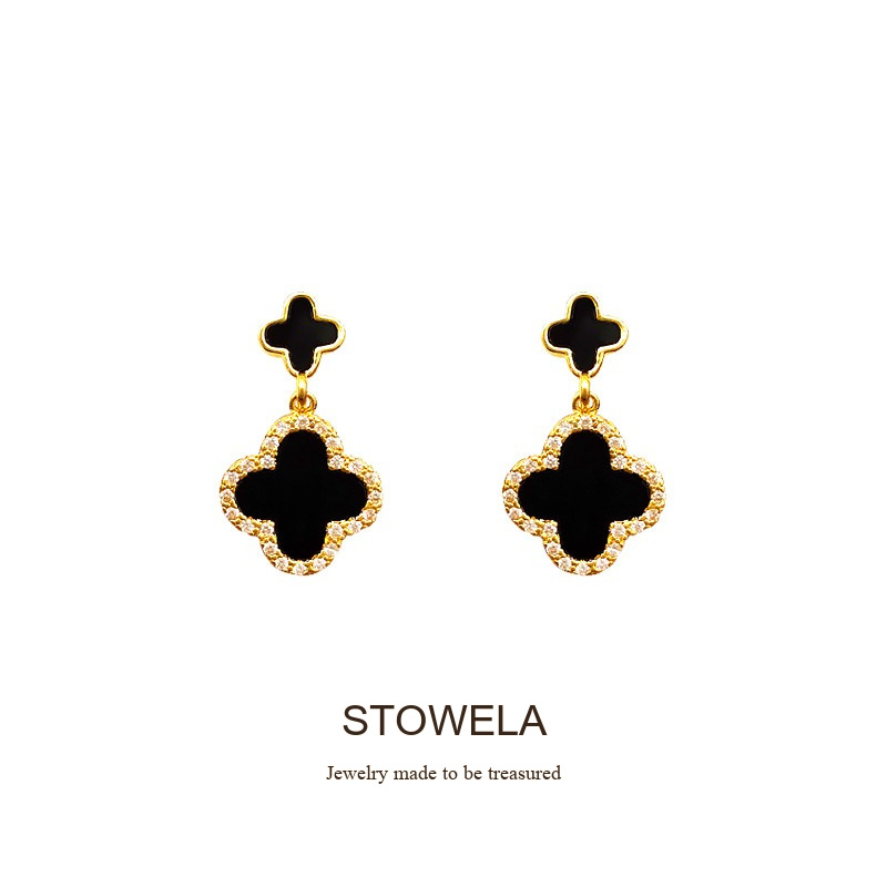 Amara Clover Clip-On Earrings product image 8