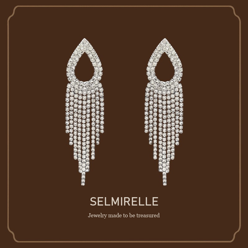 Élan Tassel Clip-On Drop Earrings — Edition 73 Selmirelle cover image