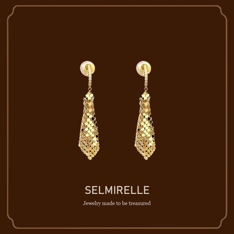 Amara Diamond-Shaped Geometric Clip-On Earrings Selmirelle cover image