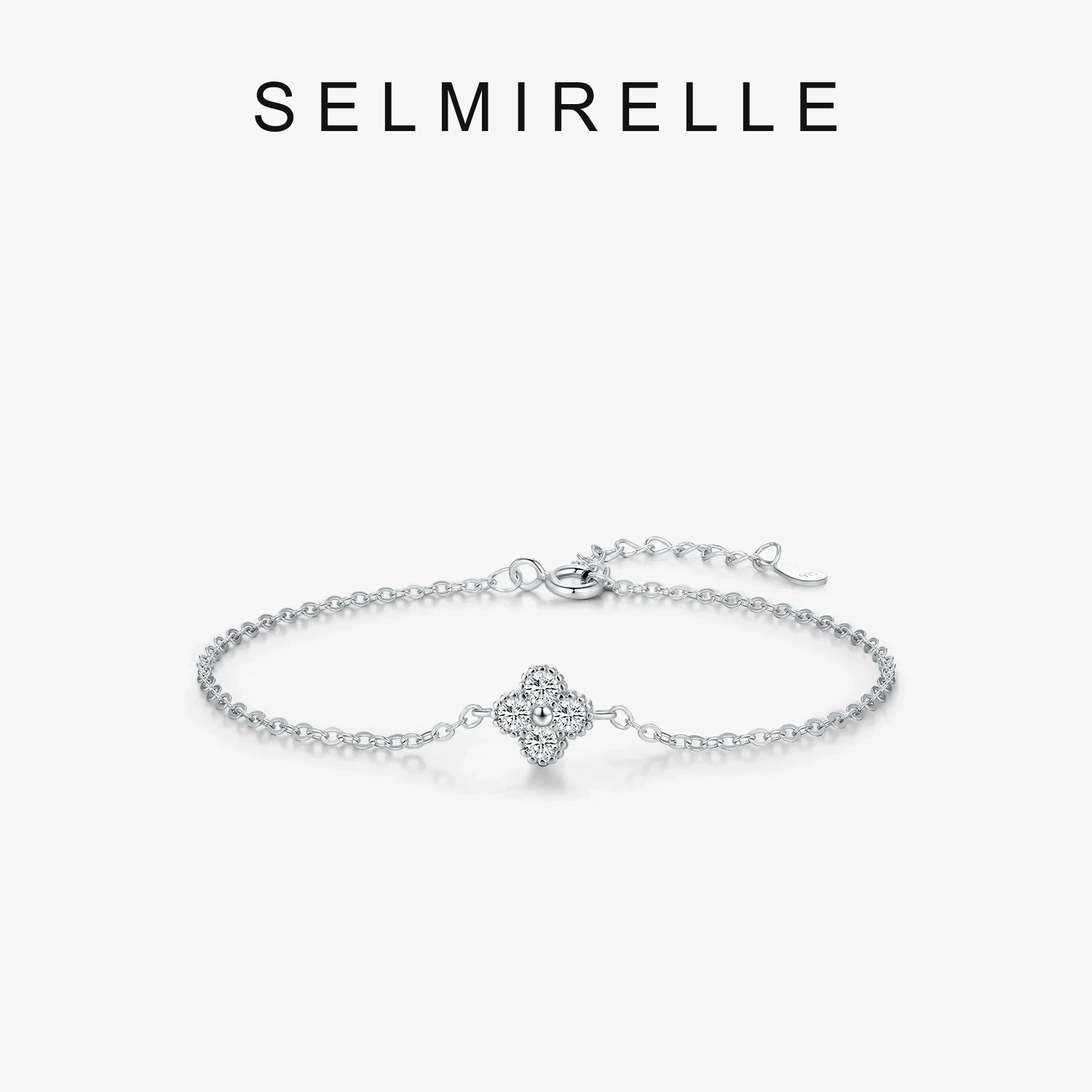SELMIRELLE Lucienne Clover Moissanite Bracelet SELMIRELLE cover image
