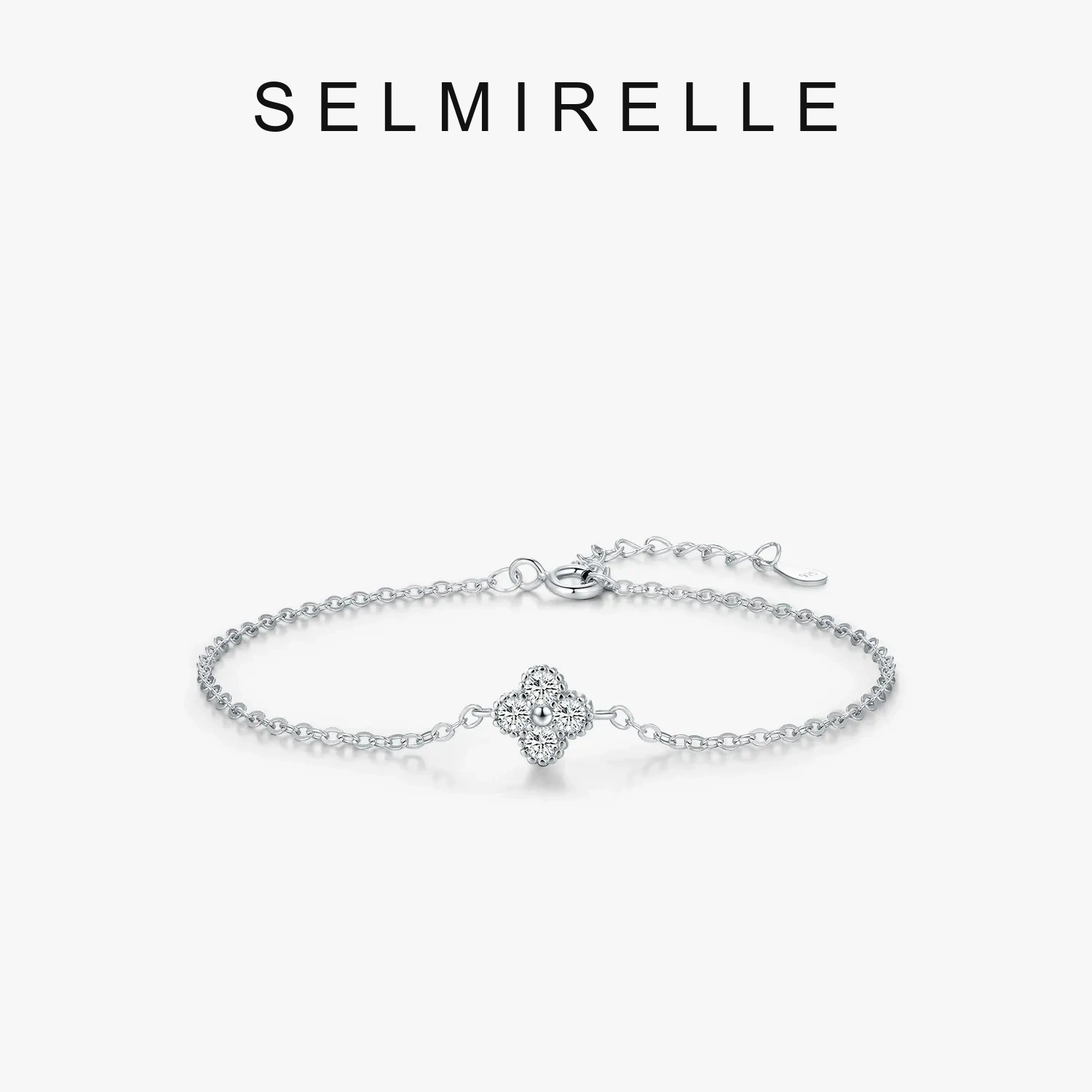SELMIRELLE Lucienne Clover Moissanite Bracelet product image 5