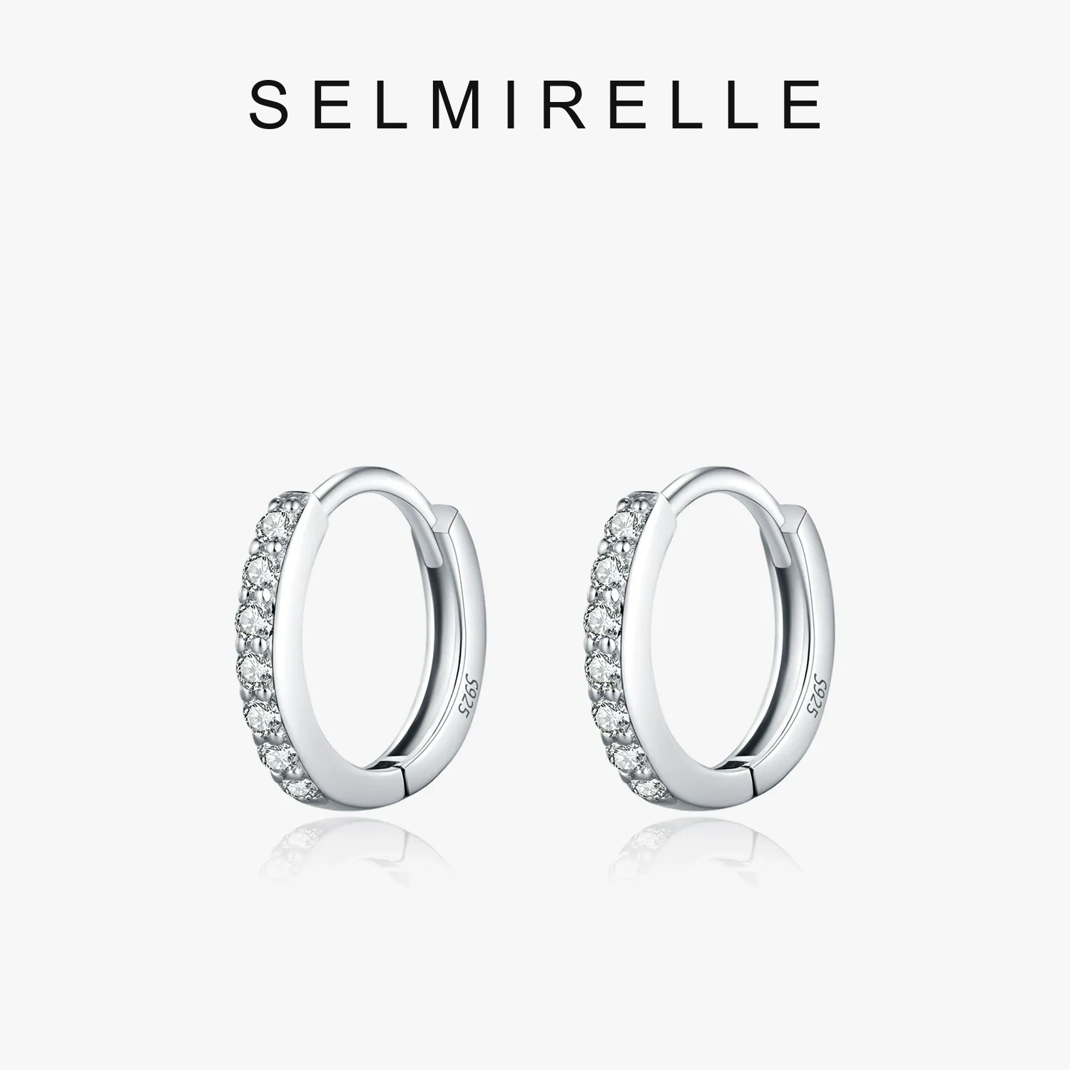 SELMIRELLE Aurelia Solar Moissanite Earrings SELMIRELLE cover image