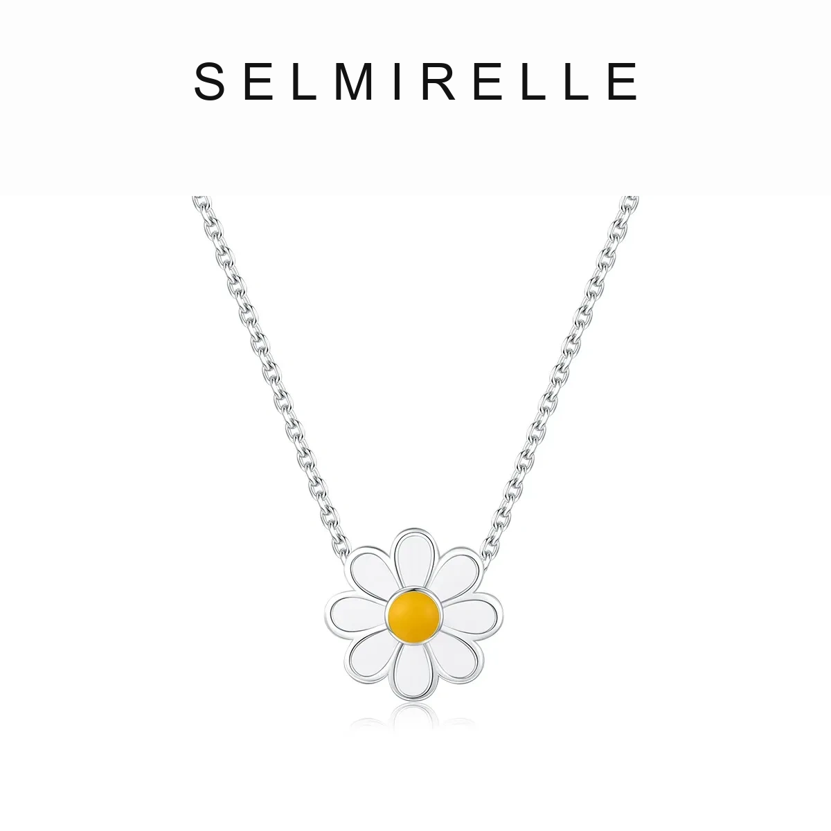SELMIRELLE Lucienne Daisy Sterling Silver Necklace product image 5