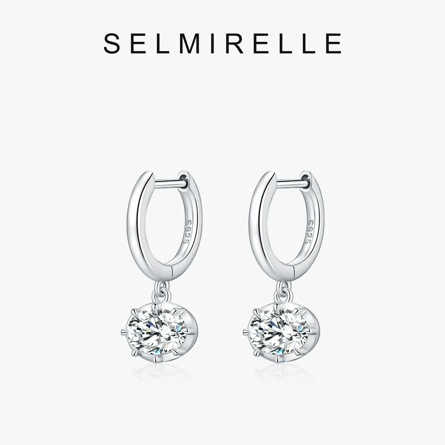 SELMIRELLE Aurelia Moissanite Earrings SELMIRELLE cover image