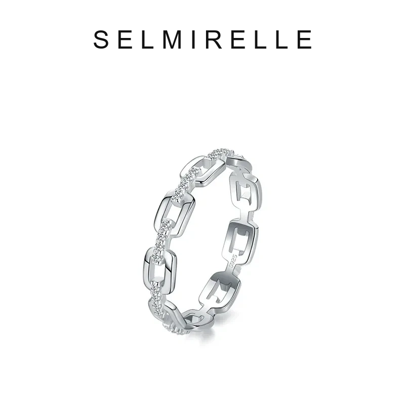 SELMIRELLE Estelle Geometric Sterling Silver Ring product image 5