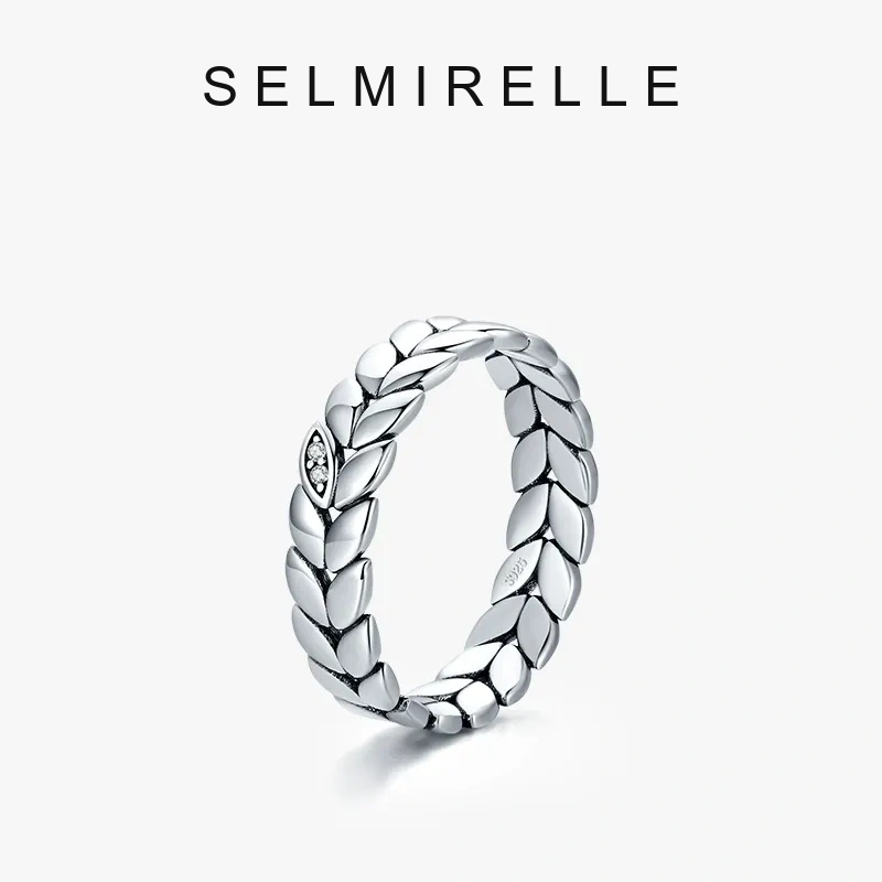 SELMIRELLE Alessia Leaf Sterling Silver Ring SELMIRELLE cover image
