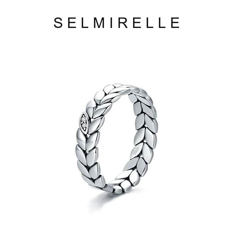 SELMIRELLE Alessia Leaf Sterling Silver Ring product image 5