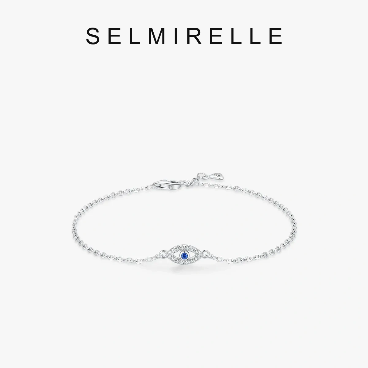 SELMIRELLE Caelia Blue Evil Eye Sterling Silver Bracelet SELMIRELLE cover image