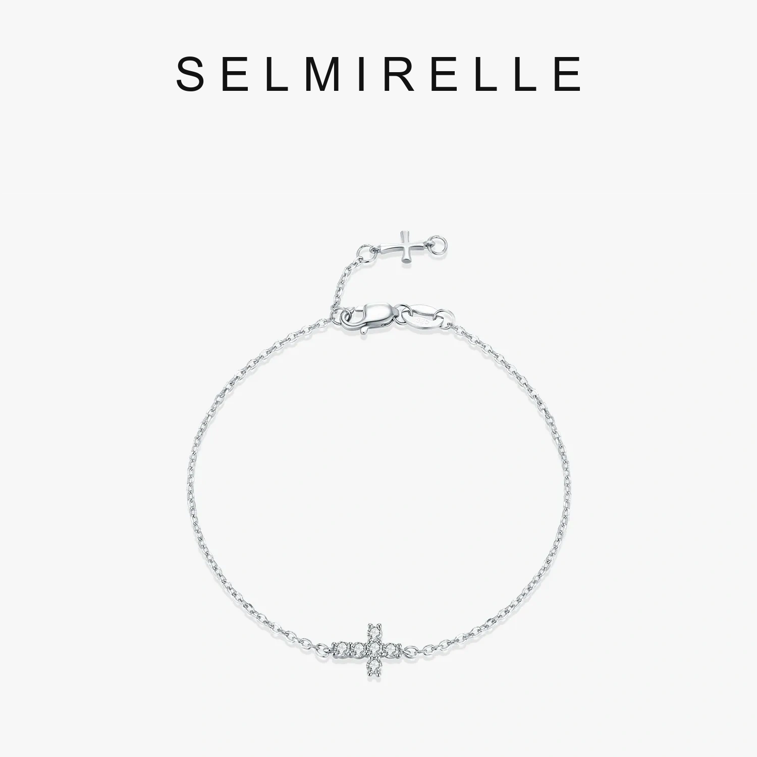 SELMIRELLE Odette Cross Moissanite Bracelet SELMIRELLE cover image