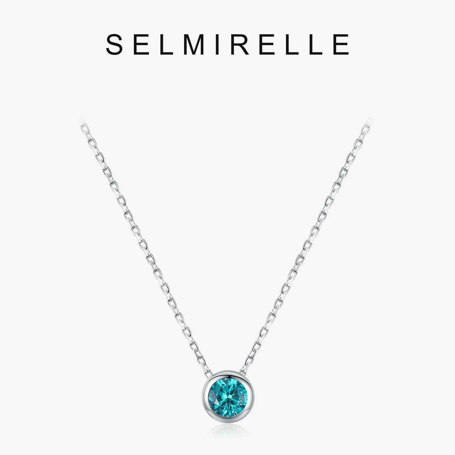 SELMIRELLE Celeste Moissanite Necklace SELMIRELLE cover image