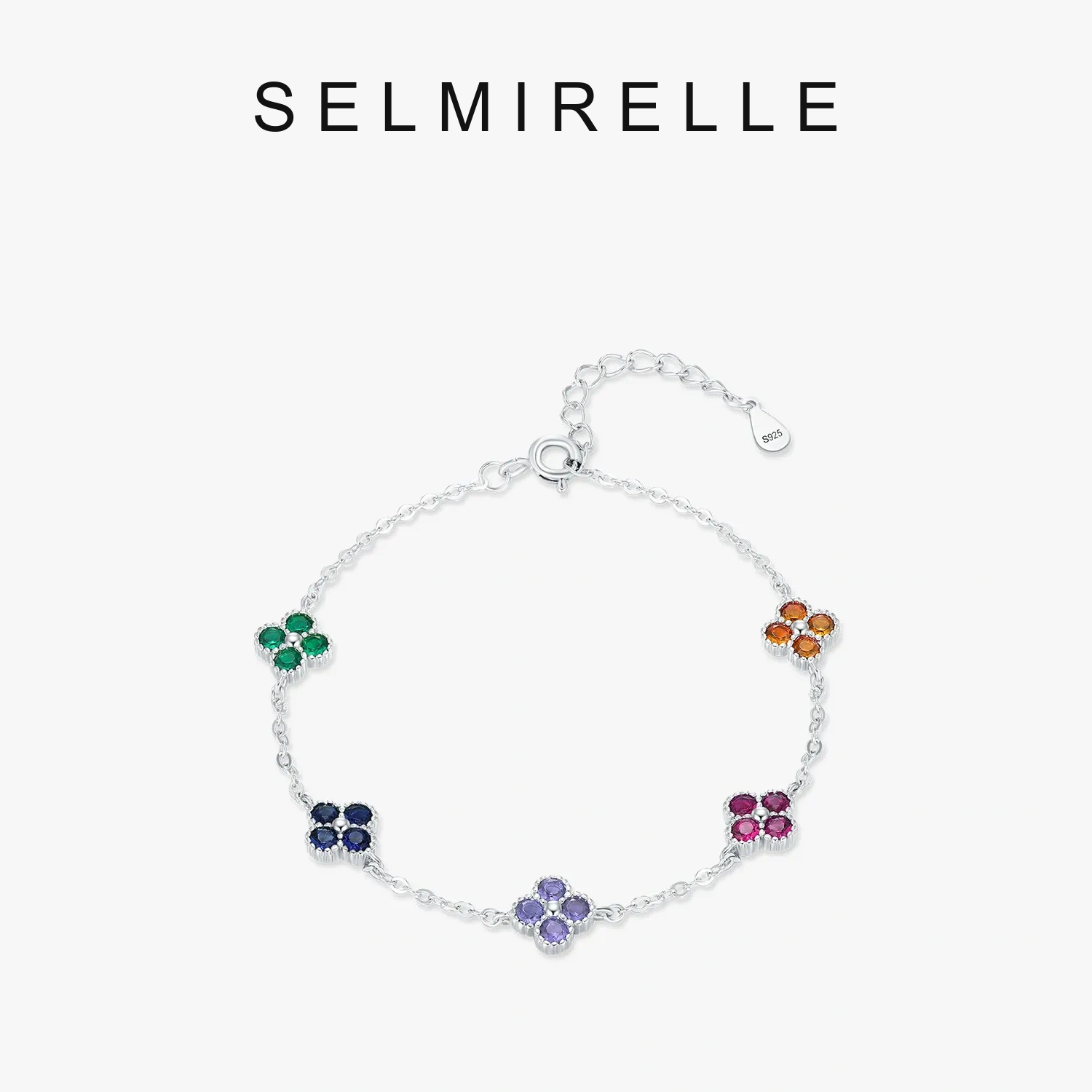 SELMIRELLE Amaris Clover Moissanite Bracelet SELMIRELLE cover image