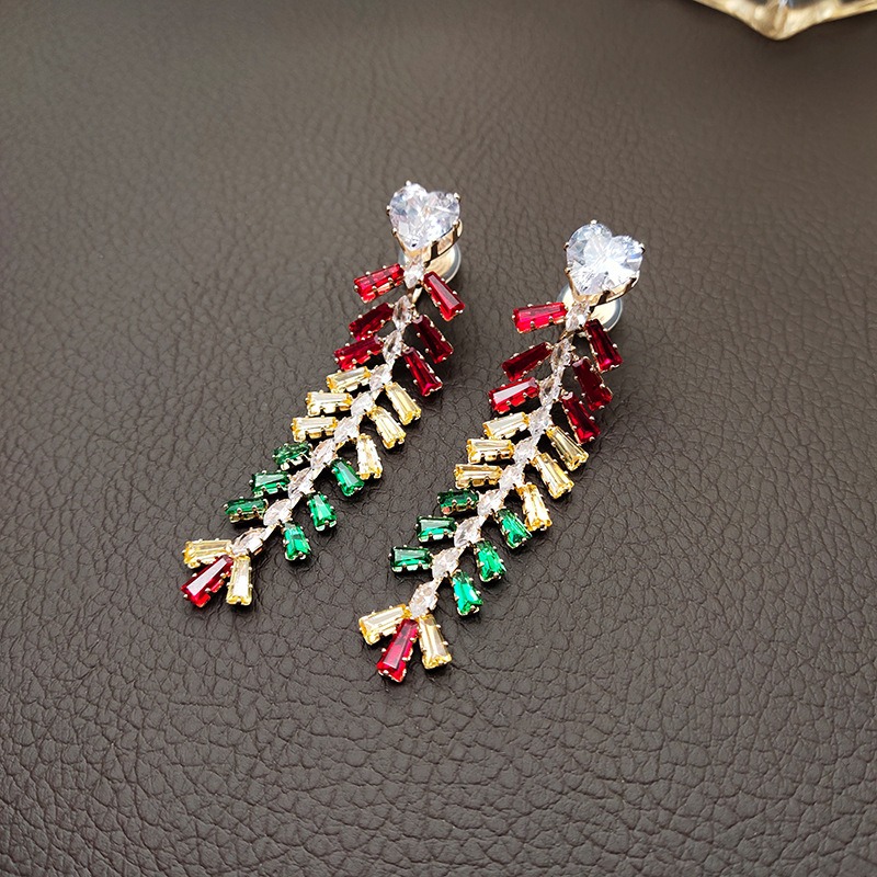 Lumière Wheat Ear Tassel Clip-On Drop Earrings product image 6