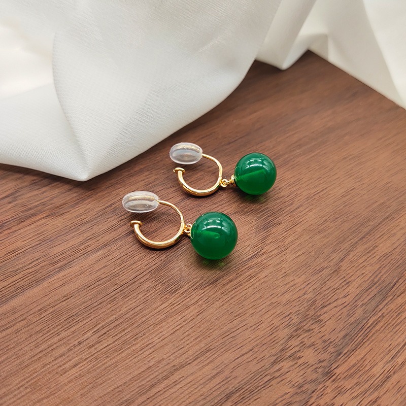 Vesper Jade-Inspired Clip-On Earrings product image 5