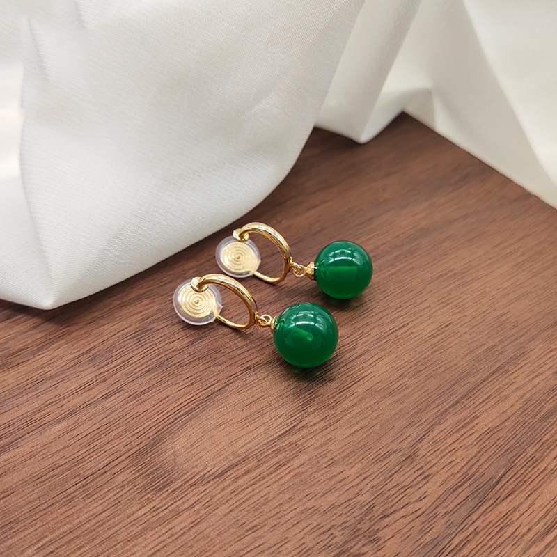 Vesper Jade-Inspired Clip-On Earrings product image 6