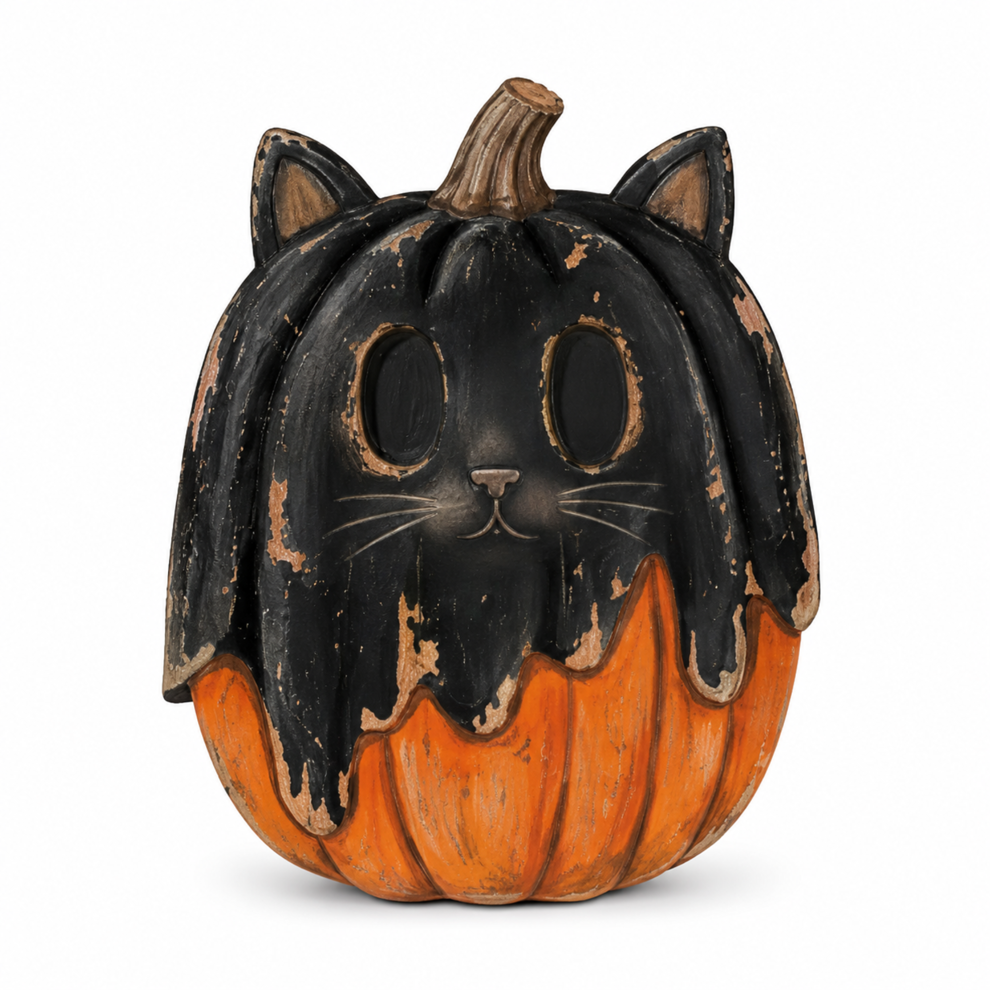 Spooky Halloween Pumpkin Wooden Tabletop Decor