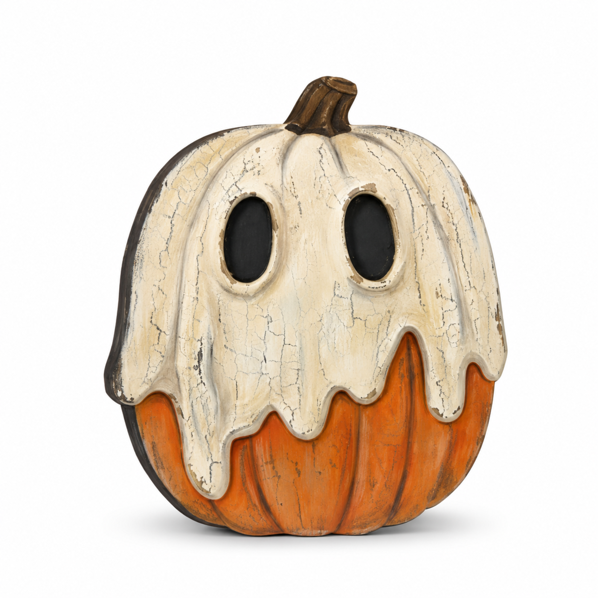 Spooky Halloween Pumpkin Wooden Tabletop Decor
