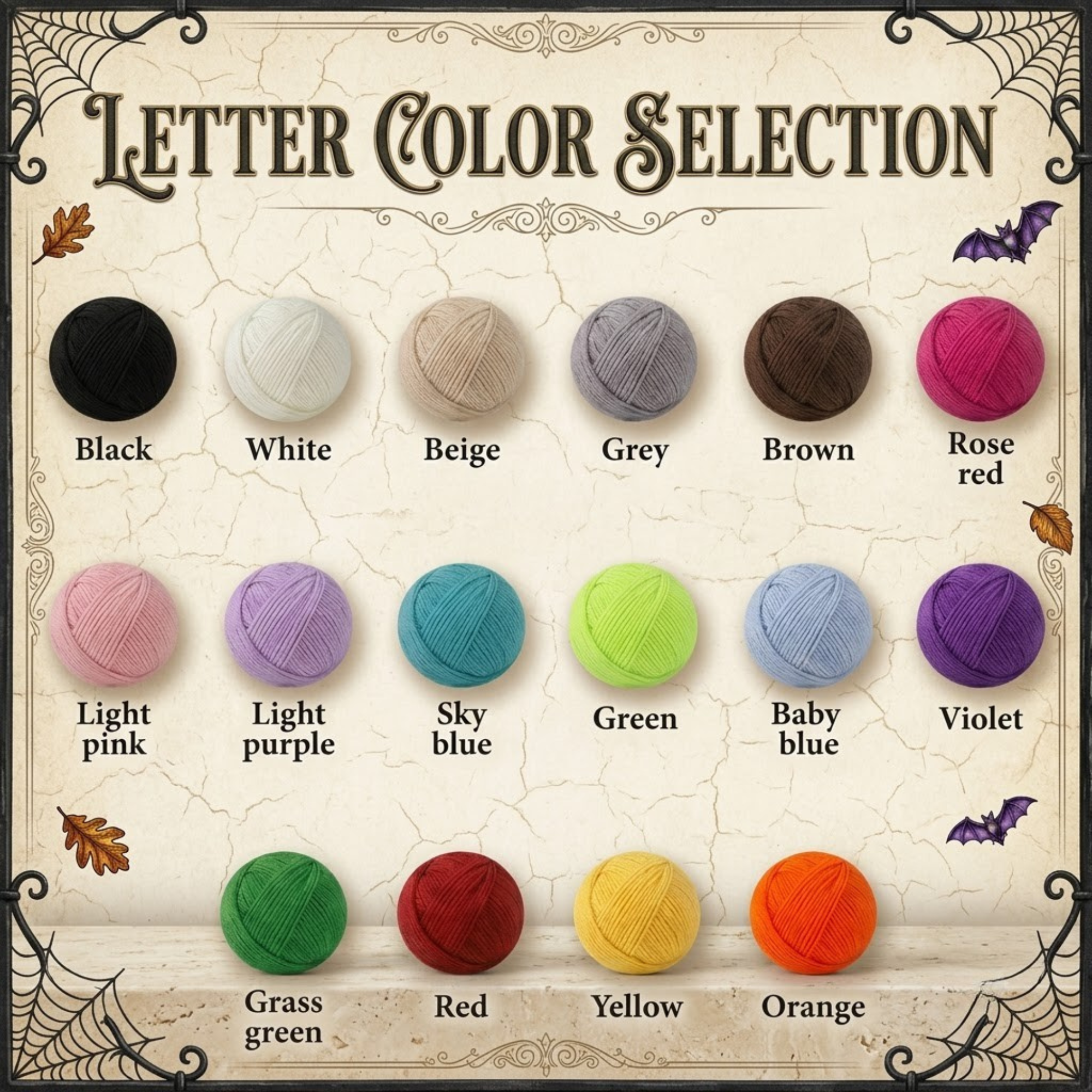 Personalized Feed The Ghost Halloween Yarn Embroidery Candy Bag