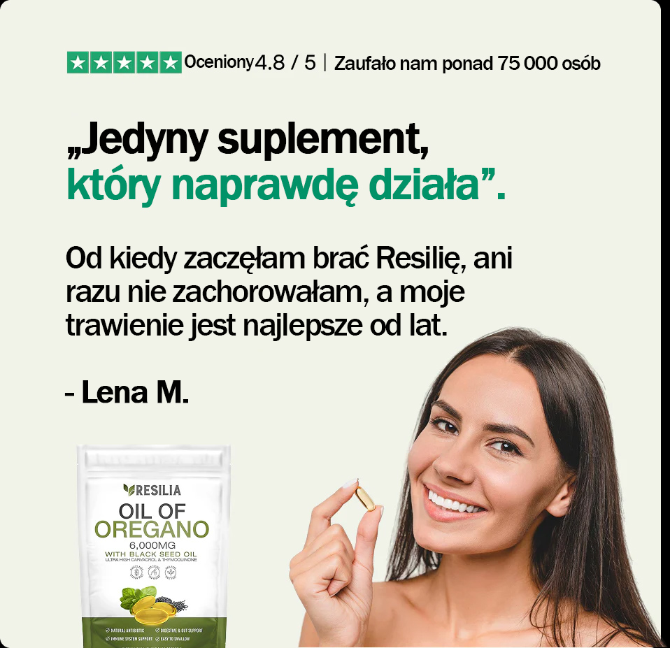 Kapsułki miękkie z olejkiem z oregano