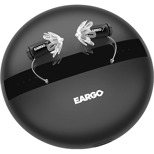 EARGO 6 OTC hallókészülék - szinte láthatatlan CIC, újratölthető, adaptív, az FDA által jóváhagyott.