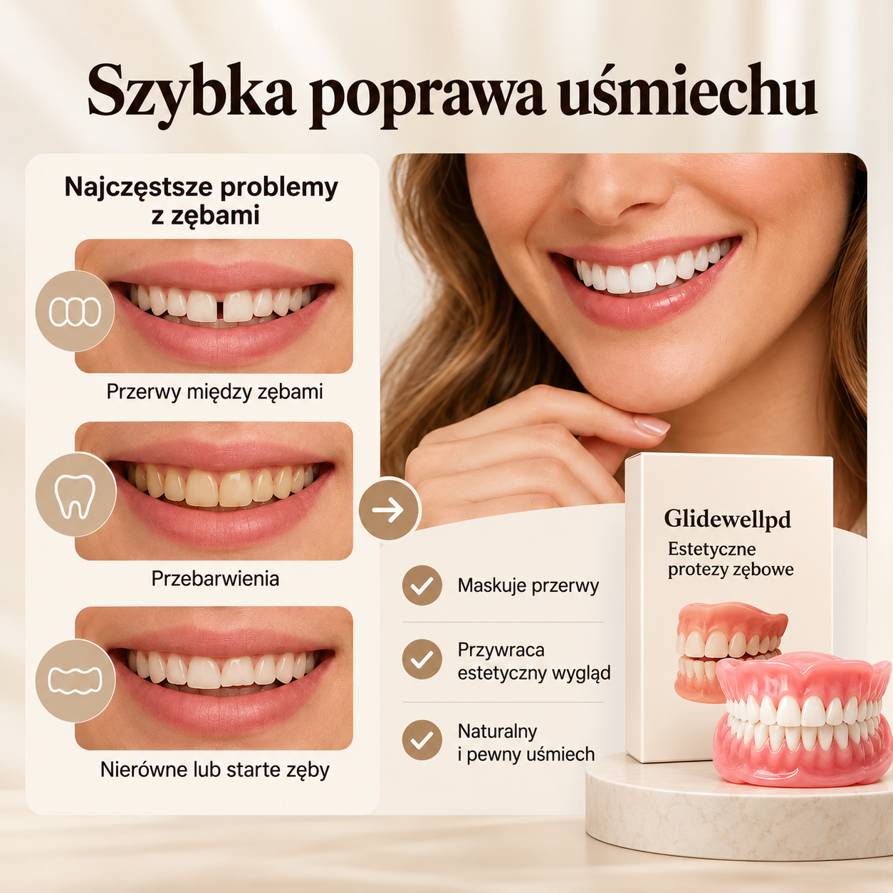 PEŁNY ZAKRES OCHRONY W PRZYPADKU PROTEZ CAŁKOWITYCH
