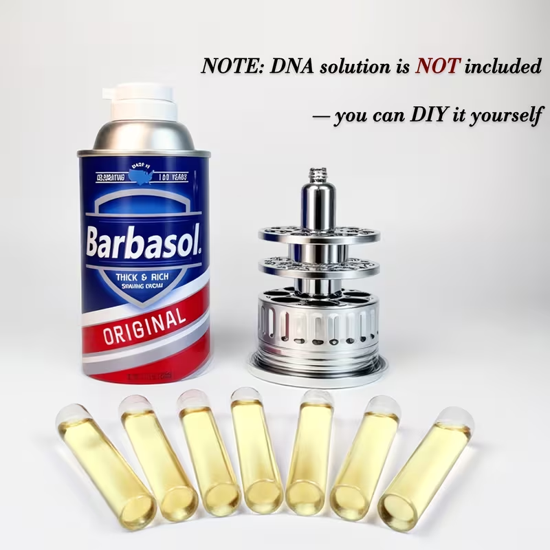 Dinosaur Park-Themed Dinosaur DNA Test Tube Ornament – ​​A Gift for Christmas and Halloween