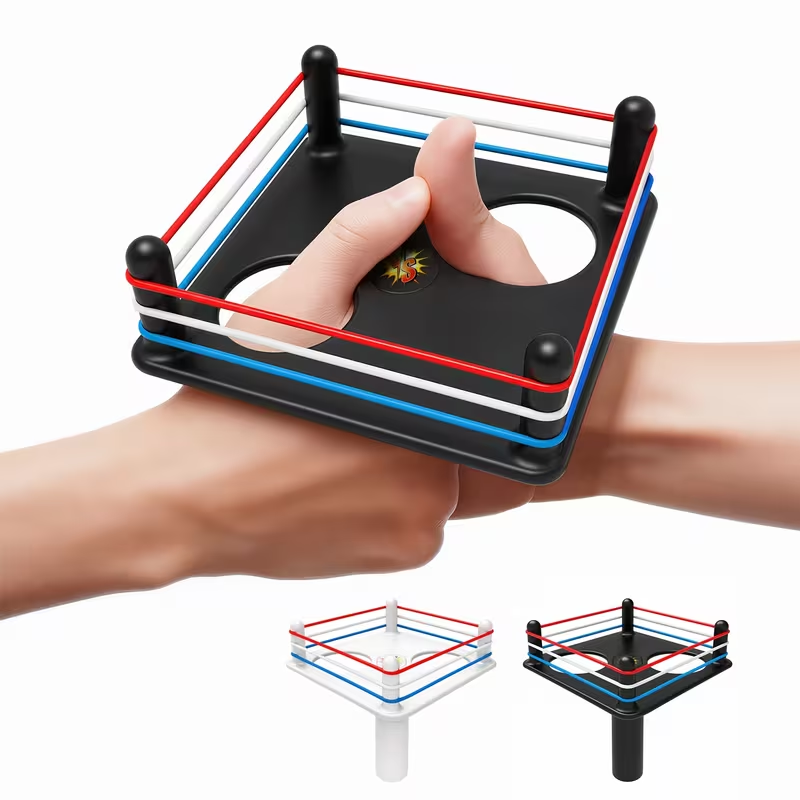 Thumb Wrestling Ring – Interactive thumb wrestling game for adults; a portable party game perfect for family gatherings, travel, and birthday gifts.