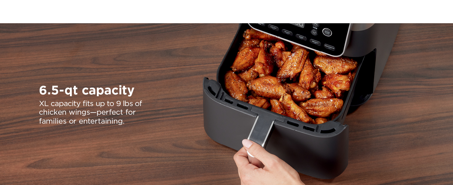 6.5 qt. Capacity