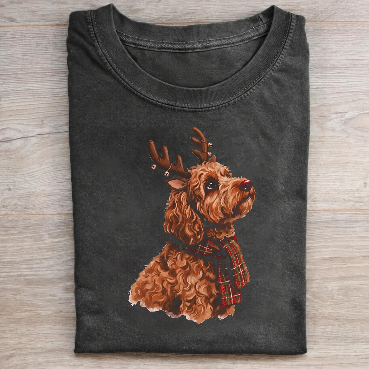 Cute Christmas Dog T-shirt