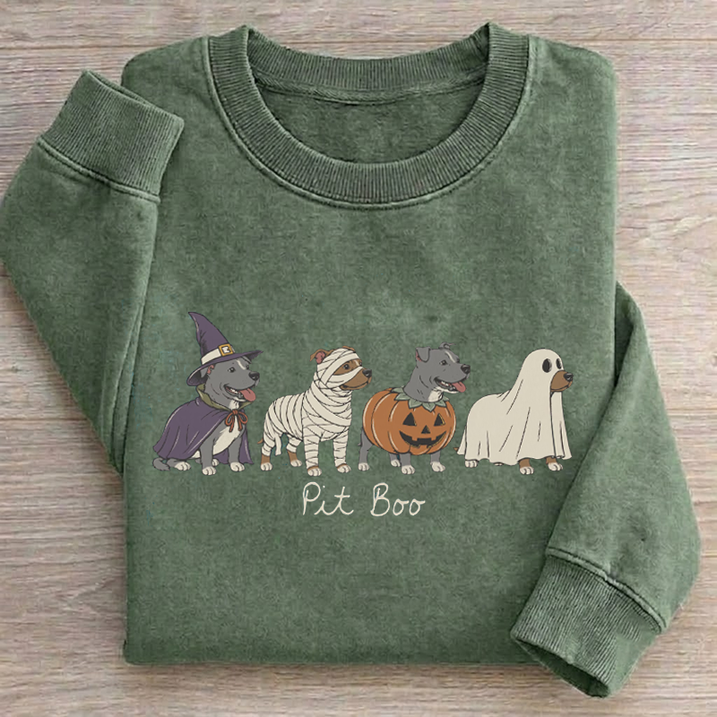 Halloween Pitbull Sweatshirt