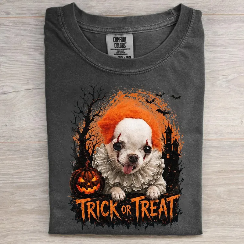 Trick Or Treat Chihuahua T-shirt