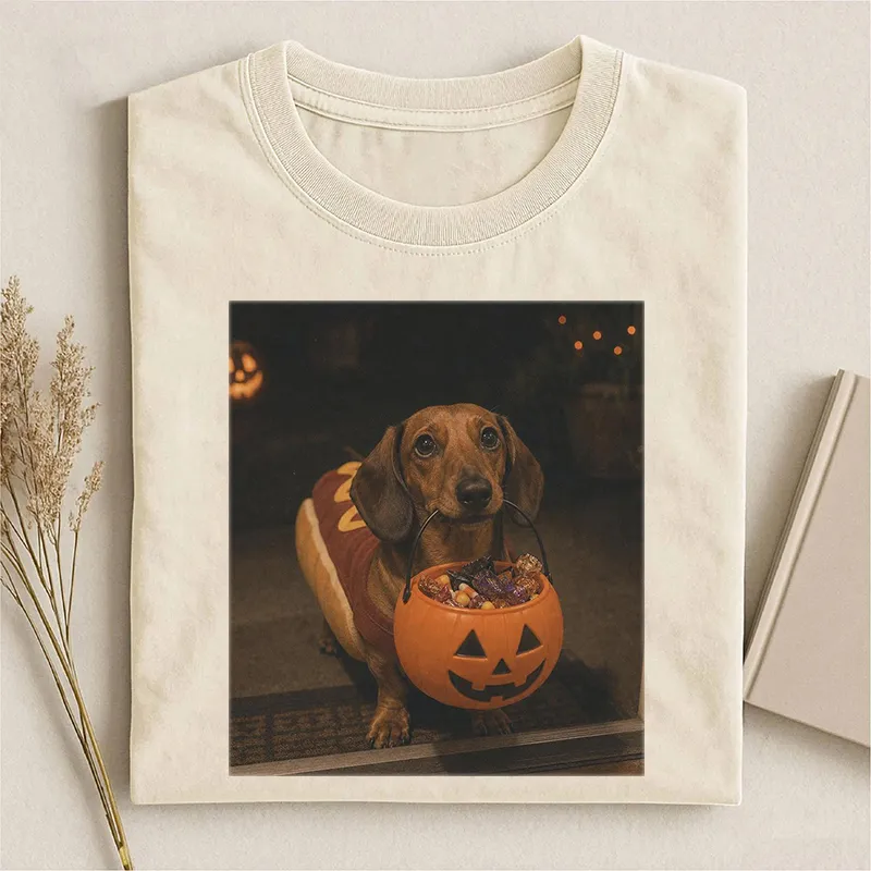 Halloween Dachshund T-shirt